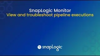 SnapLogic Monitor: Pipeline executions