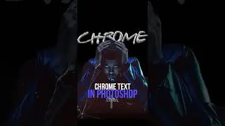 Chrome Text Effect in Photoshop Tutorial