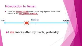 Section6 Introduction to Tenses