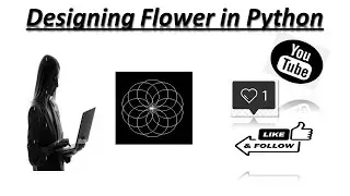 Designing Flower in python