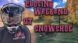 CLOSING WEEKEND SNOWSHOE BIKE PARK