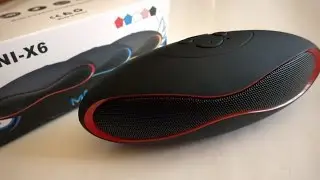 MINI-X6  БлюТуз колонка с неплохим звуком и  хорошими возможностями