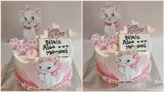 CAT CAKE | Dekorasi topper print