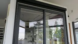 La baie vitrée coulissante aluminium Celest