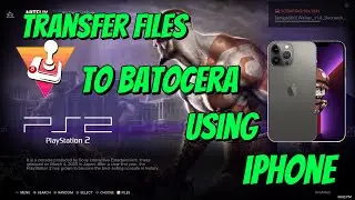 How To Use Your iPhone To Transfer ROMs, Bios, Files To Batocera! No Computer Required