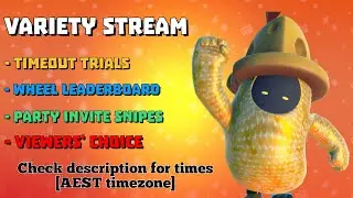Fall Guys 6+ HOURS VARIETY STREAM / Livestream \ #fallguys