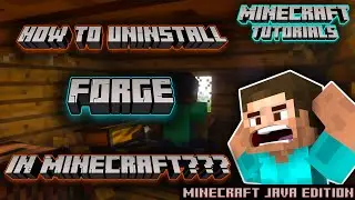 How to uninstall Forge in Minecraft?