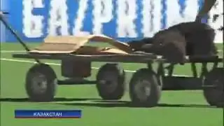 Shakhtar Karagandy - Sheep Sacrifice before Game