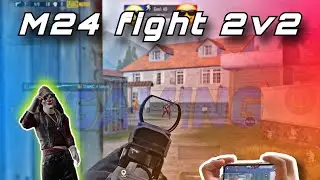 2V2 M24 FIGHT | FRIENDLY MATCH | #pubgshorts #pubg #pubgmobile #gaming #pubgm @Panda. @iammadan