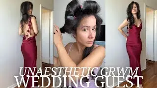 GRWM AS A WEDDING GUEST | OUTFIT & MAKEUP
