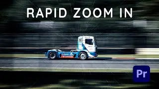 How to Make RAPID ZOOM in Premiere Pro | Fast and Professional Effect 🎥✨
