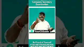 Crack Company Secretary Examination is an achievement ! 💯🔥