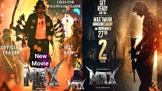 Max (2024) 😯👀| Kichcha Sudeep's Action-Packed Thriller | Official Details & First Look!