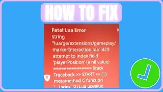 How To Fix BeamNG.drive Fatal Lua Error