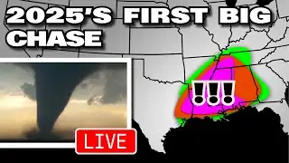 Tornado Outbreak Chase in Dixie Alley (maybe)