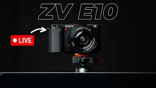 Sony ZV E10 Live Streaming Tutorial | Webcam Setup
