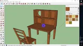 Sketchup basic 3D Bangla tutorial | How to build a table in SketchUp