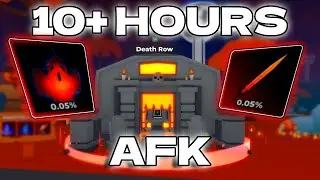 What 10+ Hours Of Death Row AFK Gets You In Anime Strike Simulator + How To TinyTask Death Row...