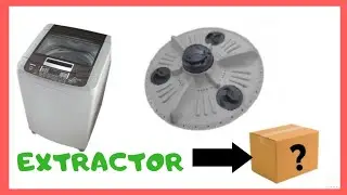 extractor para sacar el agitador de la lavadora LG o SAMSUNG (COMO QUITAR EL AGITADOR )