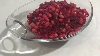 Салат из свеклы.Очень вкусный, простой, недорогой.