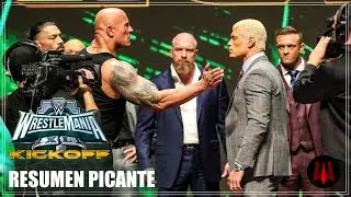 ¿The Rock heel turn? / WrestleMania 40 Kickoff - Análisis Picante