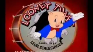Porky Pig Classic  - Thats All Folks!  Large