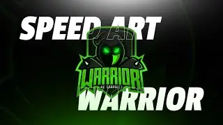 Warrior Mascot Logo // SPEED ART #5