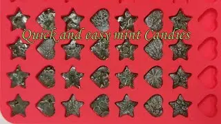 Quick & Easy Sugar free Mint Candies
