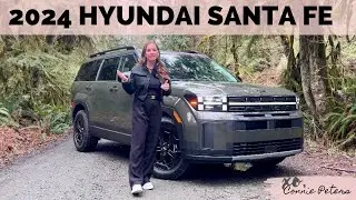All-New! 2024 Hyundai Santa Fe XRT & Calligraphy: Boxy & Beautiful