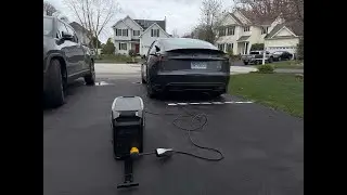 Can I Charge a Tesla with a EcoFlow Delta Pro 3 at 240V Using the Mobile Connector?