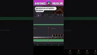como añadir transición | DaVinci Resolve (#shorts)