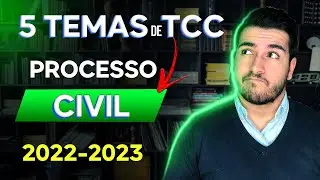 TCC em PROCESSO CIVIL: 5 IDEIAS de TEMAS (2022/2023) | Direito com Nylo