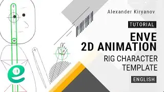 Enve. 2d animation. RIG character template (English)
