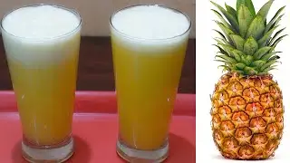 How to make Pineapple Juice?Pineapple Juice Recipe|Fresh Juice Recipe