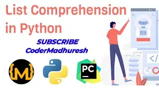 List comprehension in Python (in Hindi) | Python Lecture 38 | L = [i for i in range(1, 11)]