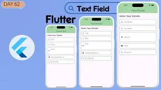 Flutter TextField | How to use Textfield in Flutter | Textfield in Flutter