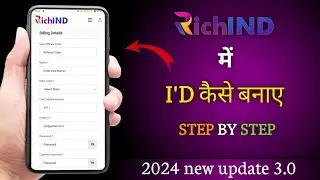 How To Create New Id In Richind | Richind main Join Kaise Kre | How to 