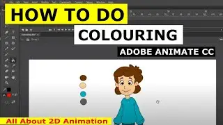 simple  Colouring techniques in Adobe animate