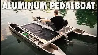 Building a Bike Boat Catamaran