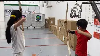 Archery lesson Day 1 🏹