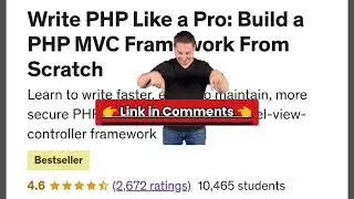 Write PHP Like a Pro: Build a PHP MVC Framework From Scratch