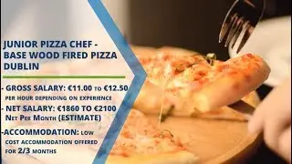 Accademia Pizzaioli e Hospitality Force cercano te! Vuoi lavorare in Irlanda?