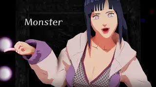 【Naruto MMD/2K/60FPS】Monster - Hinata【Motion DL Link】