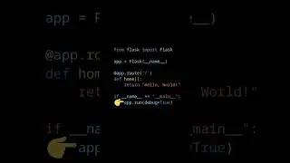How to Create a Simple Flask Application?