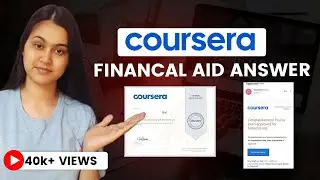 How To Apply For Financial Aid On Coursera and Get FREE Certificates|Step By Step Process with prove