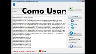 Afiliados - Como Usar -Programa para publicação rápida de links