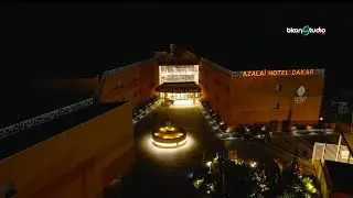 VUE DE DRONE AZALAÏ HOTEL DAKAR