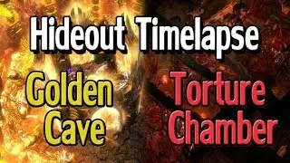 Hideout Timelapse - Golden Cave & Torture Chamber