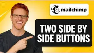 How To Add Two Buttons Side By Side In Mailchimp [QUICK TUTORIAL]