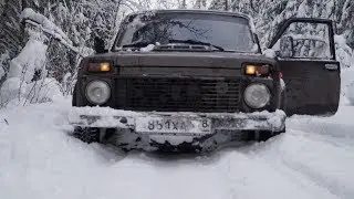 Снежные Тропы Для Нивы. Озеро Лампиярви